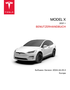 Bedienungsanleitung Tesla Model X (2021)