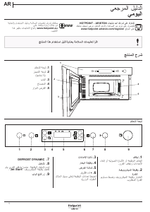 Kullanım kılavuzu Hotpoint MN 312 IX HA Mikrodalga