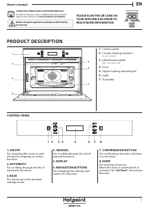 Manual Hotpoint MP 776 BMI HA Cuptor cu microunde
