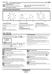 Посібник Hotpoint FA3 540 H IX HA Духова шафа