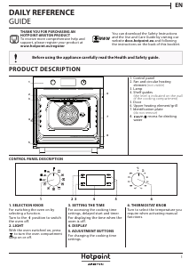 Наръчник Hotpoint FA3S 844 IX HA Фурна