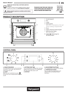 Εγχειρίδιο Hotpoint FA4S 544 IX HA Φούρνος