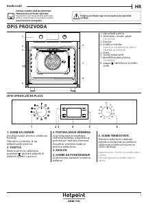 Priručnik Hotpoint FA4S 841 J IX HA Pećnica