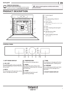 Handleiding Hotpoint FI4 851 H IX HA Oven