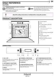 Handleiding Hotpoint FI7 871 SH BMI HA Oven