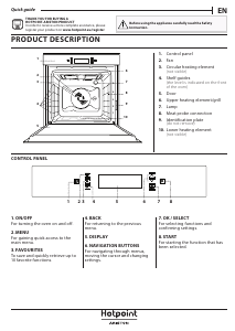 Manual de uso Hotpoint FI9 891 SH IX HA Horno