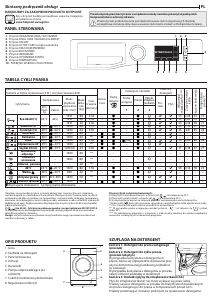 Instrukcja Hotpoint NM11 846 WS A EU N Pralka