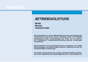 Bedienungsanleitung Hyundai Kona (2017)