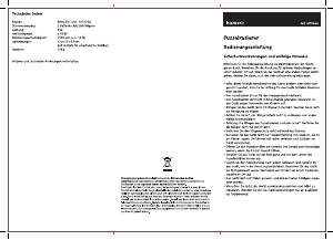 Bedienungsanleitung Intertronic BWG-501 Fusselrasierer