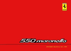 Manuale Ferrari 550 Maranello (1997)