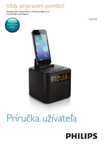 Návod Philips AJ3200 Rádiobudík