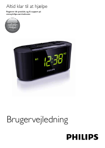 Brugsanvisning Philips AJ3500 Radio-vækkeure