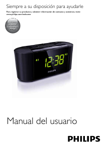 Manual de uso Philips AJ3500 Radiodespertador