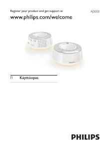 Käyttöohje Philips AJ5000 Radioherätyskello