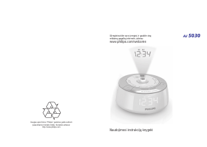 Vadovas Philips AJ5030 Radijo laikrodis su žadintuvu