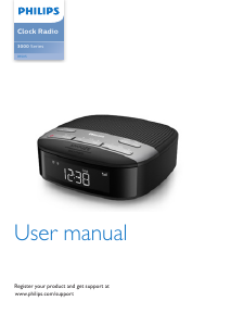 Manual Philips TAR3505 Alarm Clock Radio
