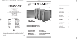 Manual Bionaire BOH2003 Aquecedor