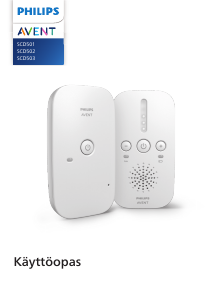 Käyttöohje Philips SCD503 Avent Vauvamonitori
