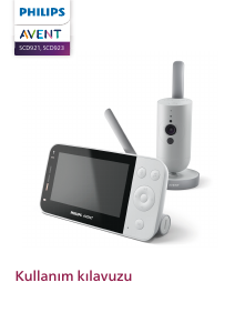 Kullanım kılavuzu Philips SCD923 Avent Bebek telsizi