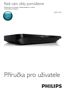 Manuál Philips BDP2100 Přehrávač Blu-ray