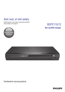 Kasutusjuhend Philips BDP2100 Blu-ray-mängija
