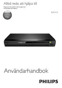 Bruksanvisning Philips BDP2110 Blu-ray spelare