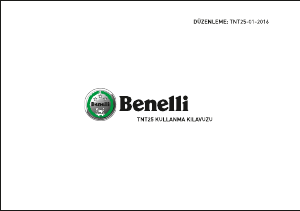 Kullanım kılavuzu Benelli TNT 25 (2016) Motosiklet