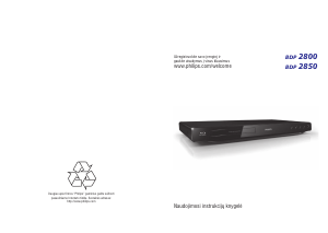 Vadovas Philips BDP2850 Blu-ray leistuvas