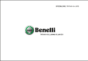 Kullanım kılavuzu Benelli TNT 600 (2015) Motosiklet