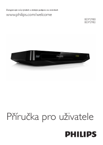 Manuál Philips BDP2980 Přehrávač Blu-ray