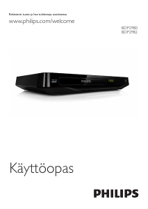 Käyttöohje Philips BDP2982 Blu-ray-soitin