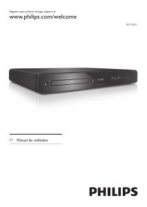 Manual Philips BDP3000 Leitor de blu-ray