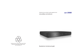 Vadovas Philips BDP3000 Blu-ray leistuvas