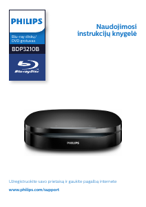 Vadovas Philips BDP3210B Blu-ray leistuvas