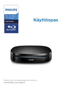 Käyttöohje Philips BDP3210B Blu-ray-soitin