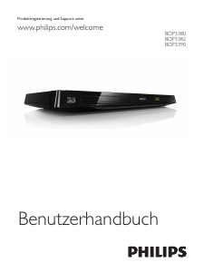 Bedienungsanleitung Philips BDP3382 Blu-ray player