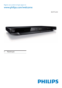 Käyttöohje Philips BDP5200 Blu-ray-soitin