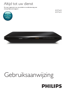 Handleiding Philips BDP5600 Blu-ray speler