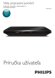 Návod Philips BDP5600 Blu-ray prehrávač
