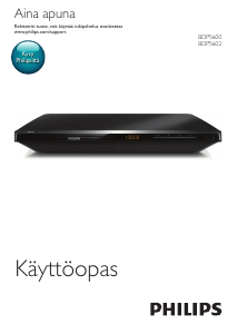 Käyttöohje Philips BDP5602 Blu-ray-soitin