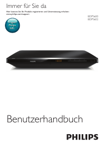 Bedienungsanleitung Philips BDP5602 Blu-ray player