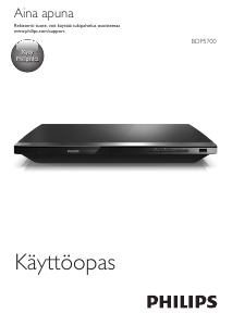 Käyttöohje Philips BDP5700 Blu-ray-soitin