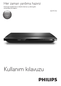 Kullanım kılavuzu Philips BDP5700 Blu-ray çalıcısı