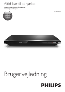 Brugsanvisning Philips BDP5700 Blu-ray afspiller