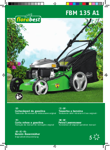 Manual de uso Florabest FBM 135 A1 Cortacésped