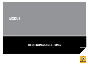 Bedienungsanleitung Renault Modus (2012)