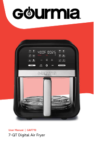 Manual Gourmia GAF719 Deep Fryer