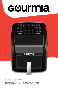 Handleiding Gourmia GAF7020P Friteuse