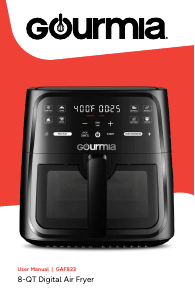 Manual Gourmia GAF823W Deep Fryer