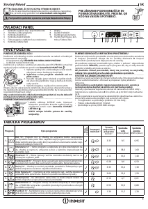 Návod Indesit D2I HD524 A Umývačka riadu